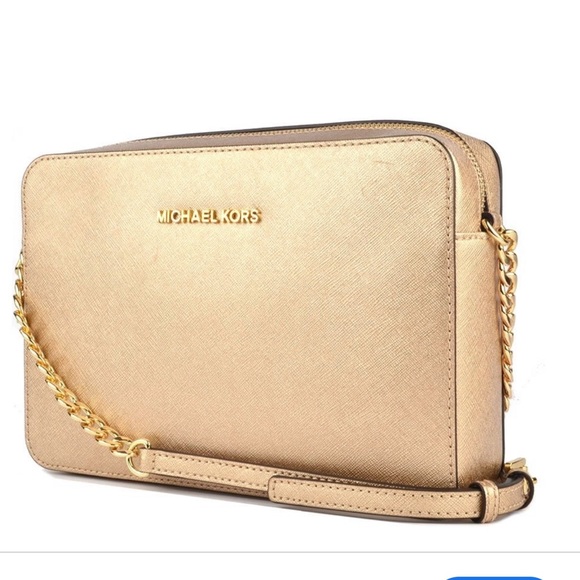 Michael Kors Handbags - MK Pale Gold Handbag ⚡️